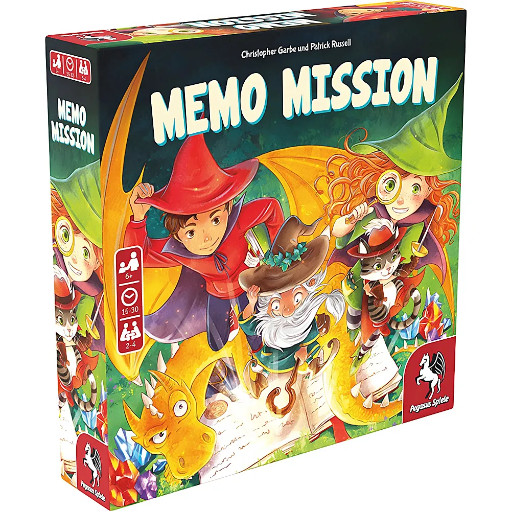Pegasus Spiele Memo Mission DE