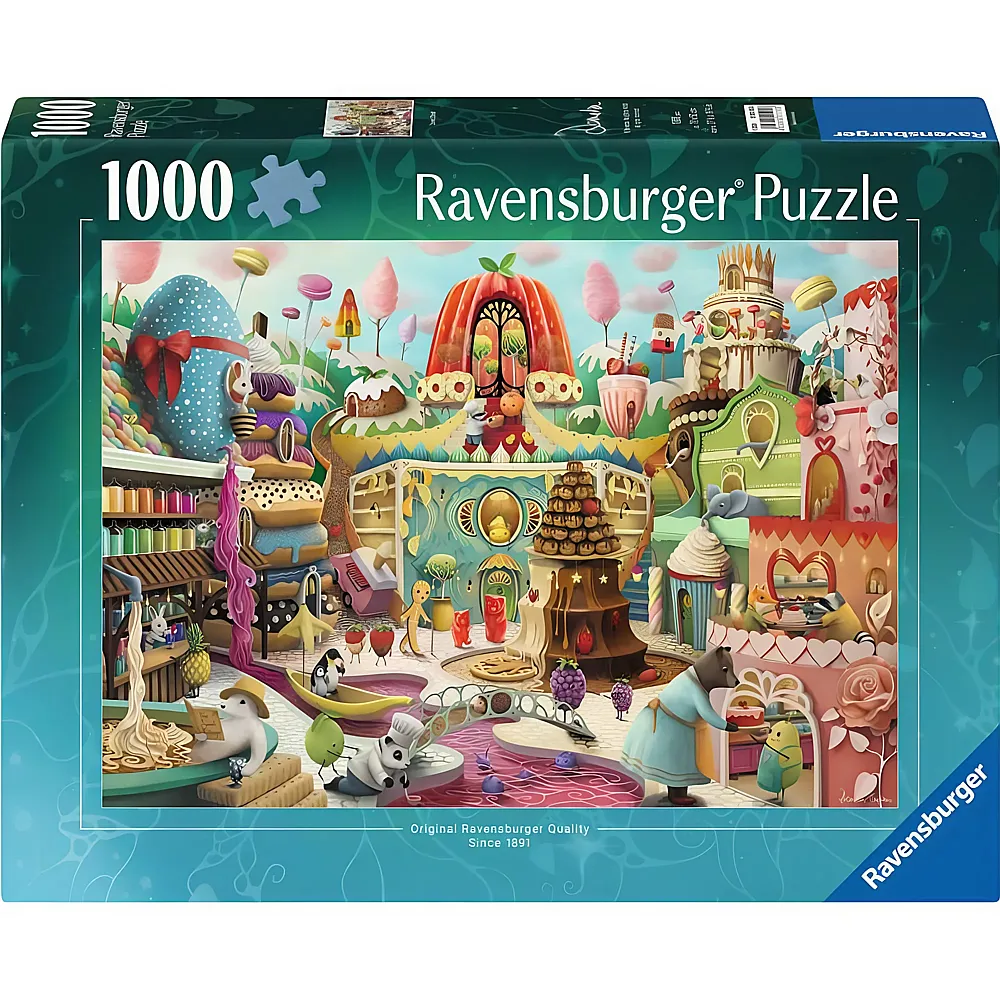 Ravensburger Puzzle Sweet Street - 1000 Teile