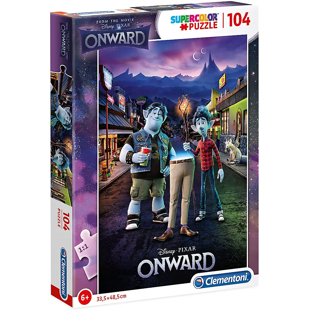 Clementoni Puzzle Supercolor Onward - 104 Teile