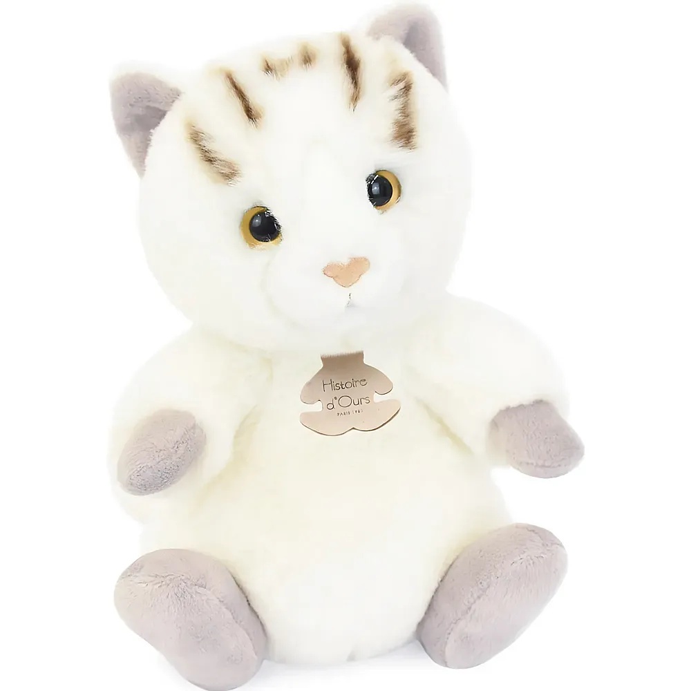 Doudou et Compagnie Katze Weiss - 20 cm | Katzen Pl�sch