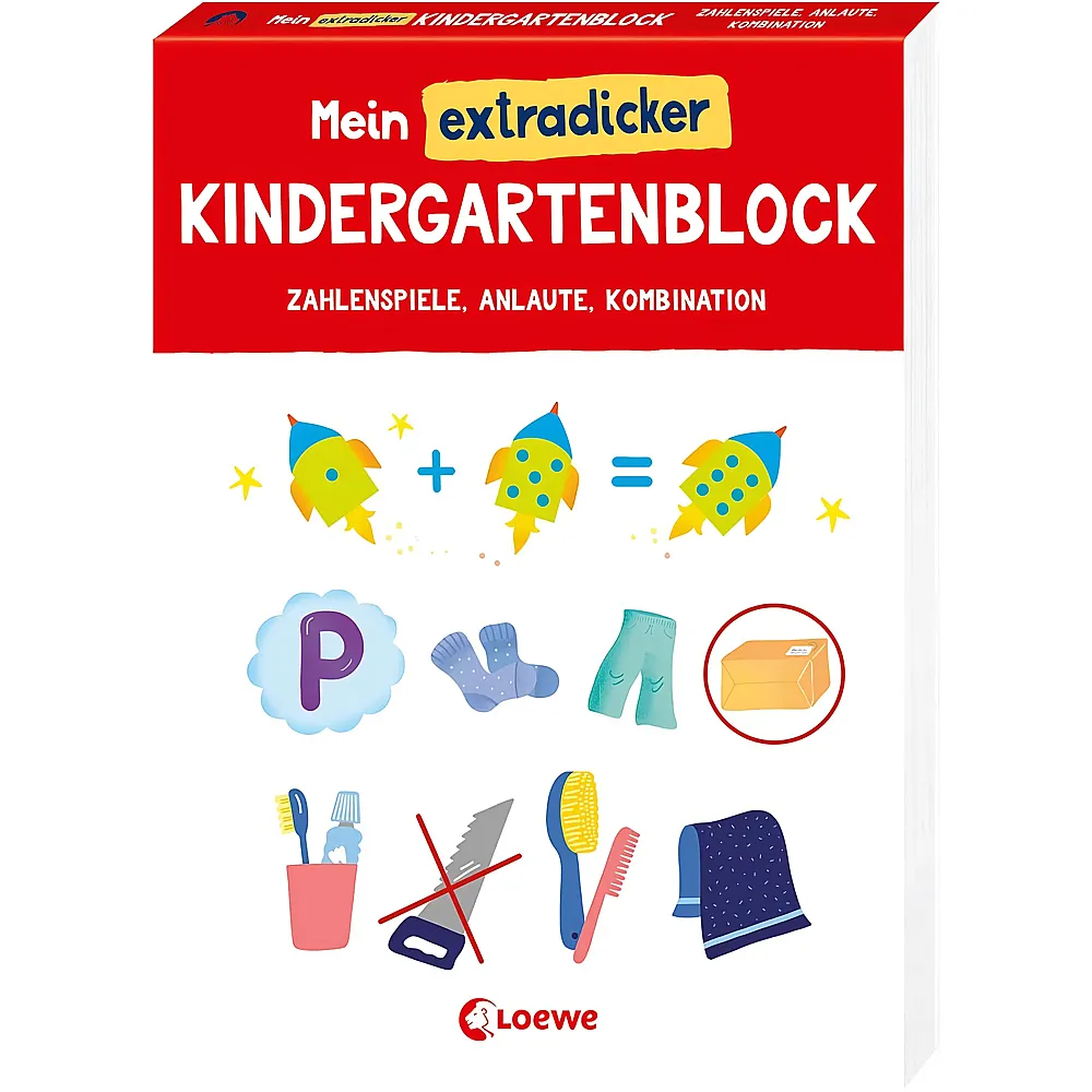 Loewe Mein extradicker Kindergartenblock