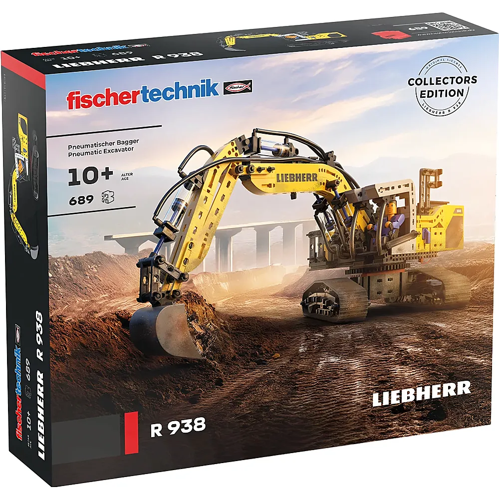 fischertechnik Liebherr R938 Pneumatischer Bagger
