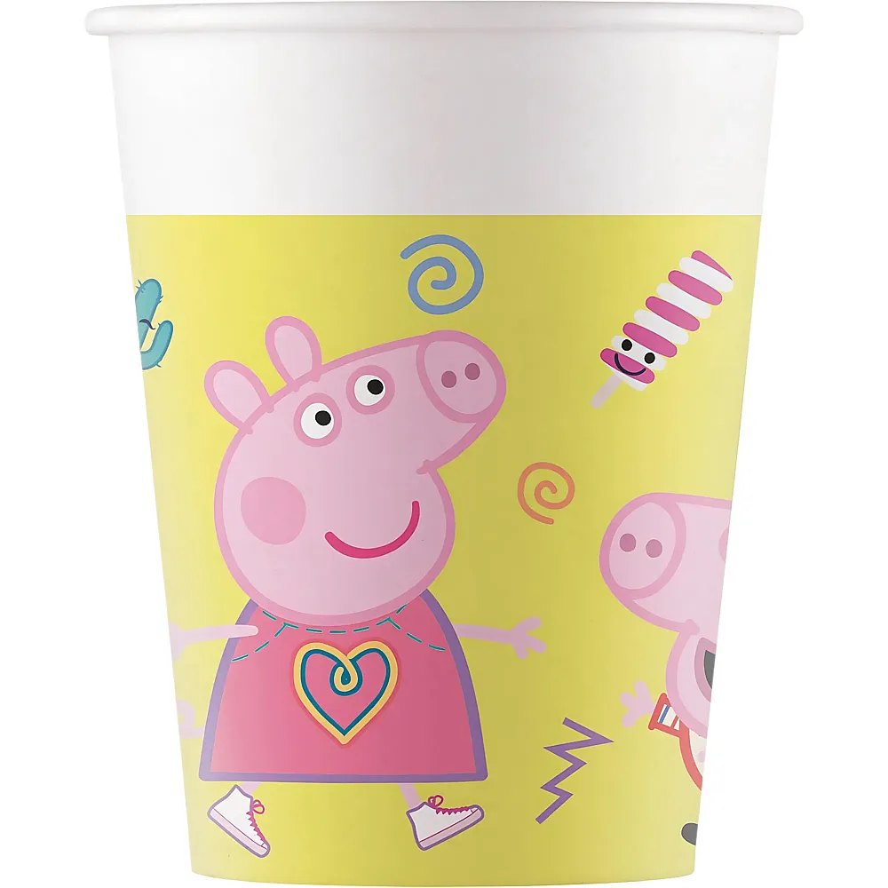 Procos Gobelets en carton Peppa Pig - 8 pi�ces