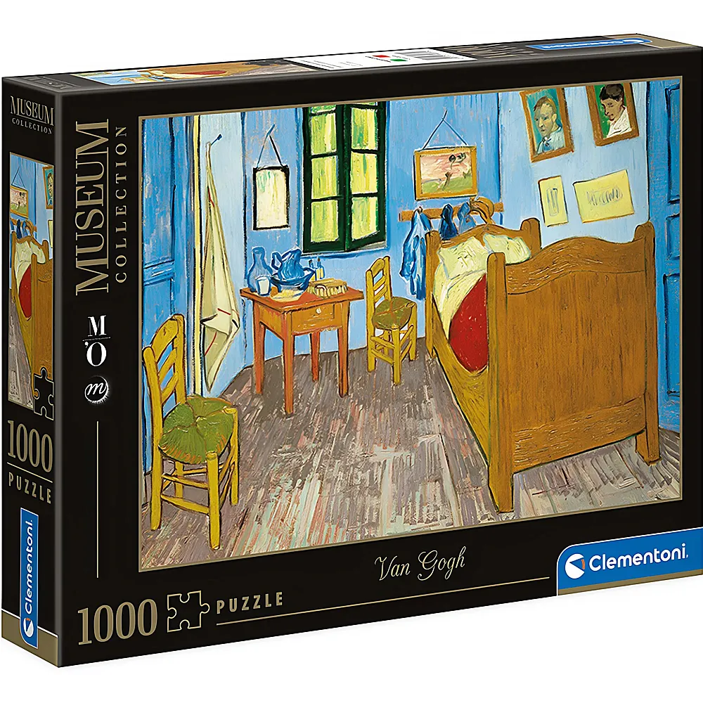 Clementoni Puzzle Museum Collection Van Gogh Chambre Arles 1000Teile
