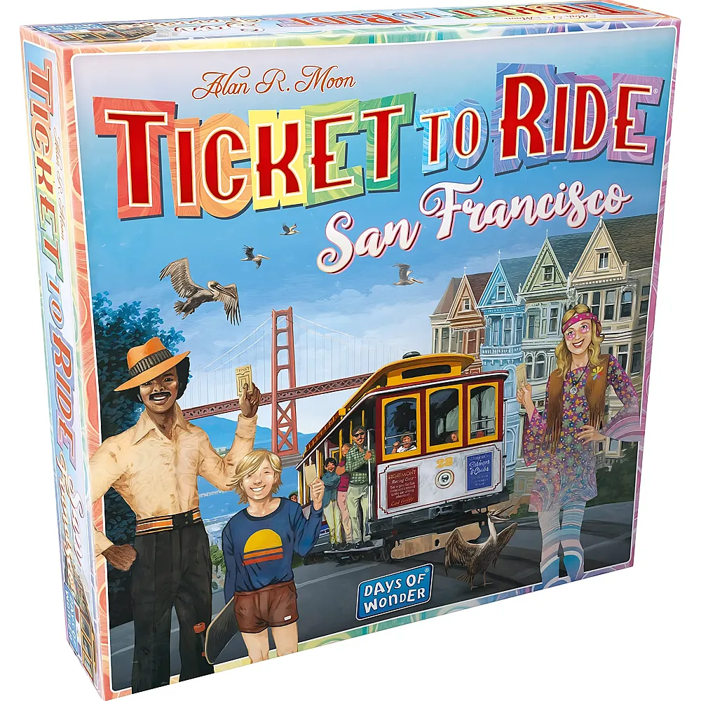 Days of Wonder Ticket to Ride San Francisco IT