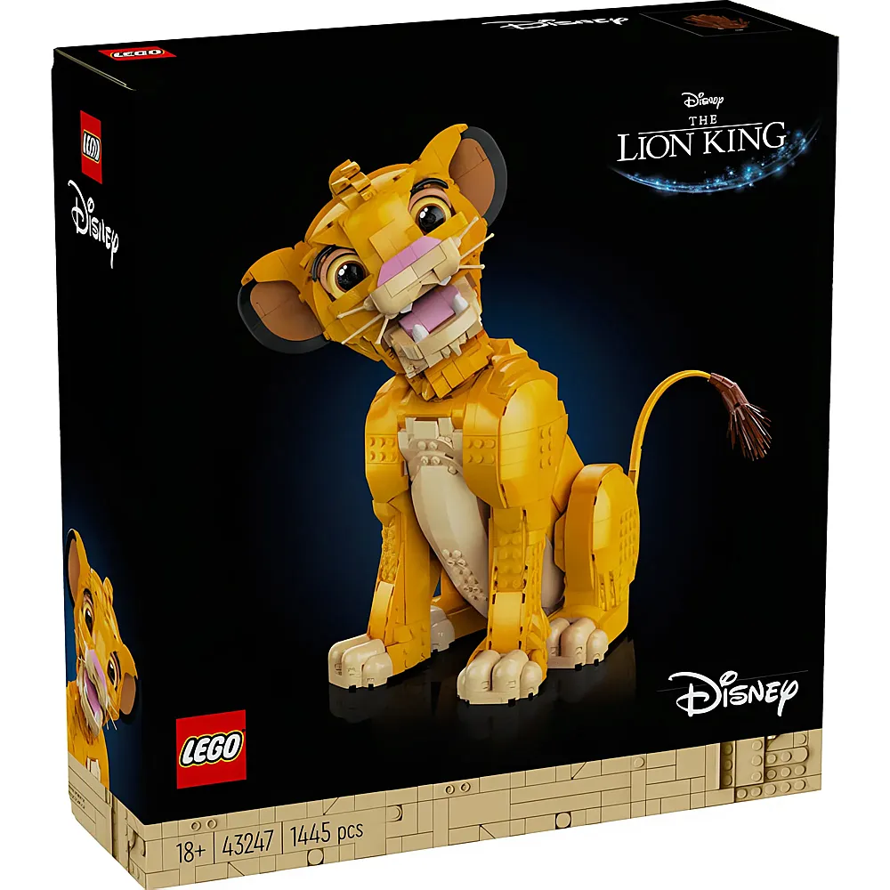 LEGO Disney Classic Simba, der junge Knig der Lwen 43247