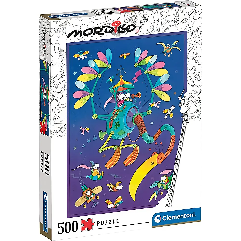 Clementoni Puzzle Mordillo The Journey 500Teile