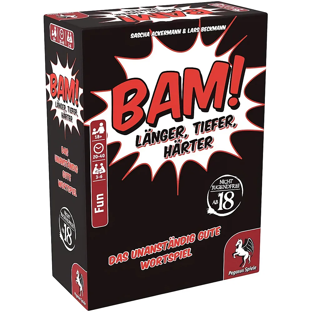 Pegasus Spiele BAM - L�nger, Tiefer, H�rter