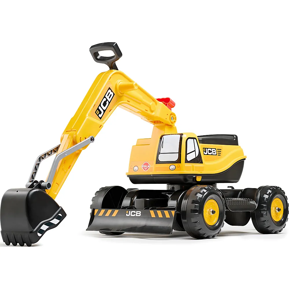 meinspielzeug - Falk Reifenbagger JCB mit klappbarem Sitz | Sandkasten