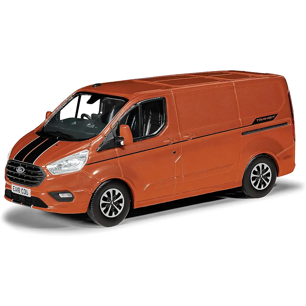 Corgi Ford Transit Custom Sport  Orange Glow