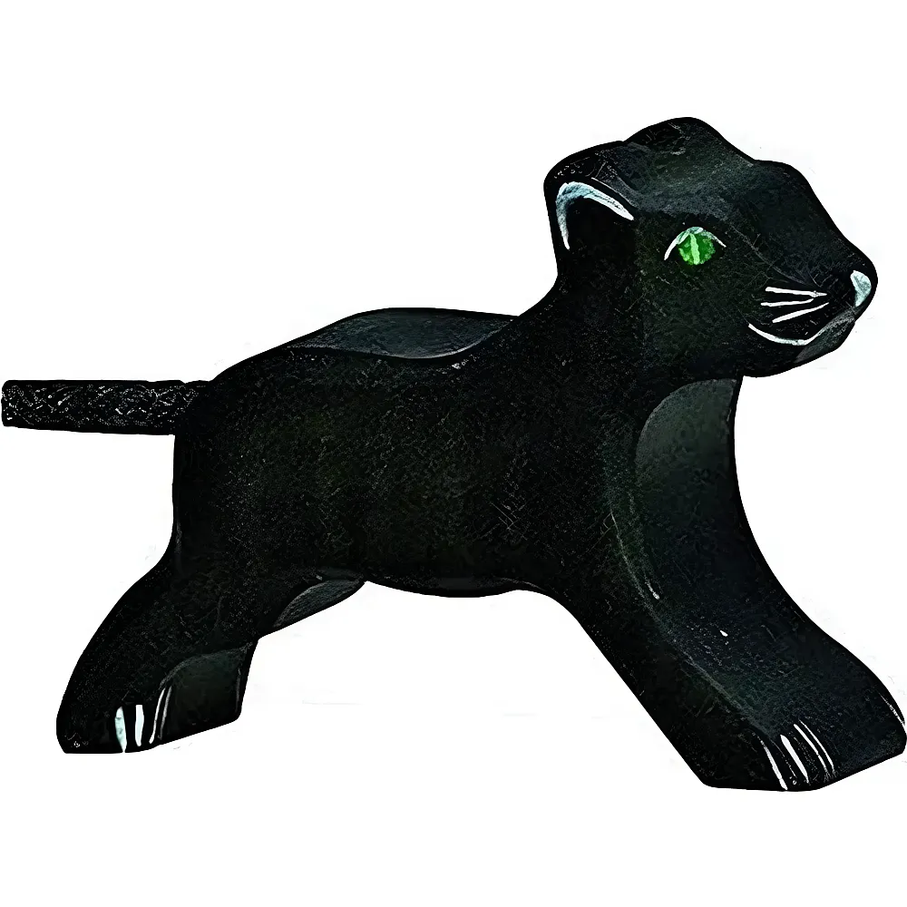 Holztiger Panther, klein | Waldtiere