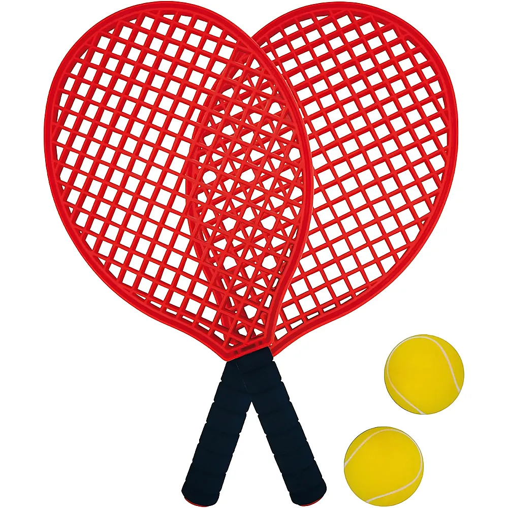 Schildkr�t Beachtennis Set rot/schwarz