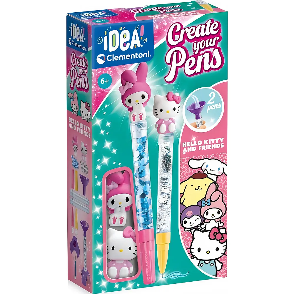 Clementoni Idea Hello Kitty Stift-Kreationen