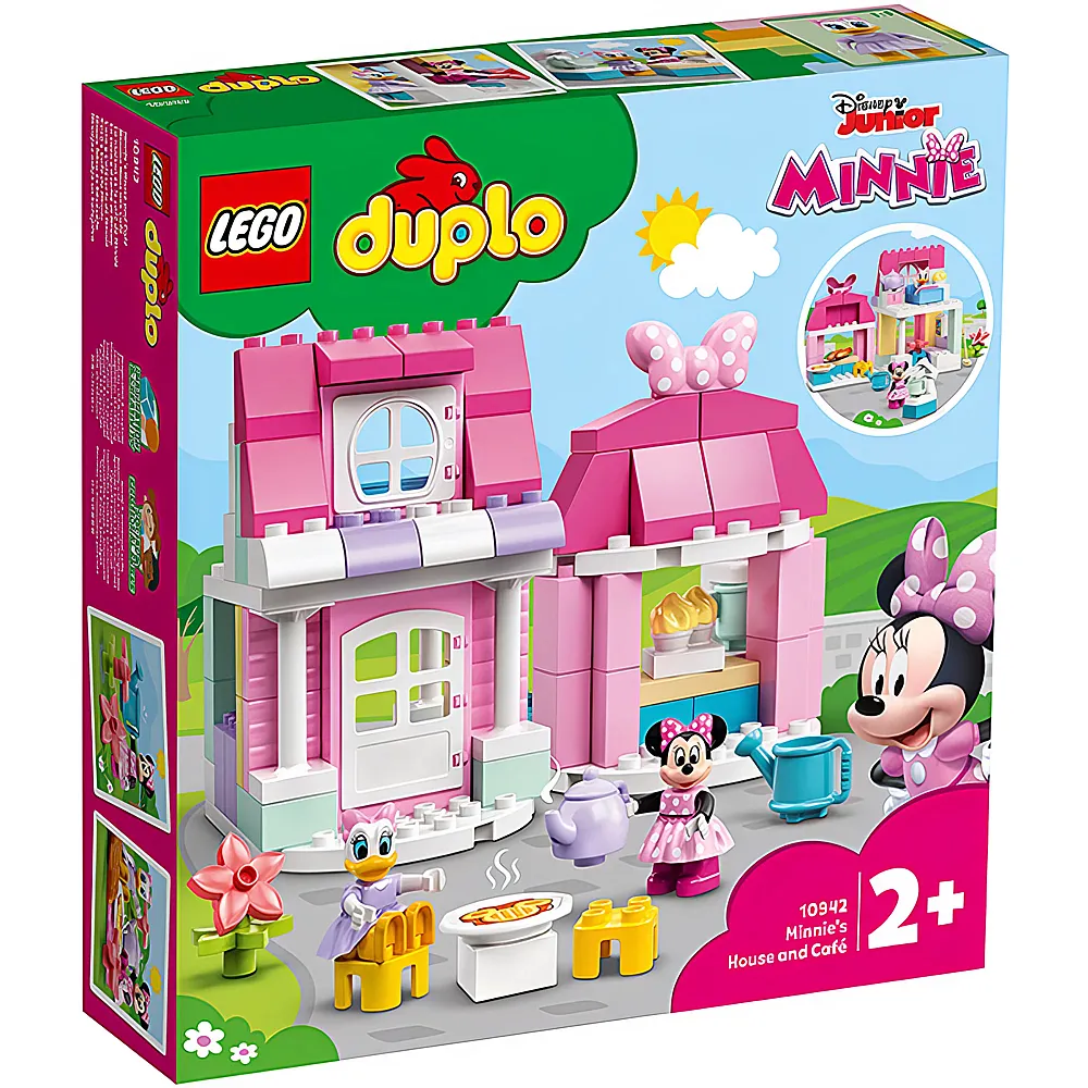 LEGO DUPLO Disney Minnie Mouse Minnies Haus mit Caf� 10942