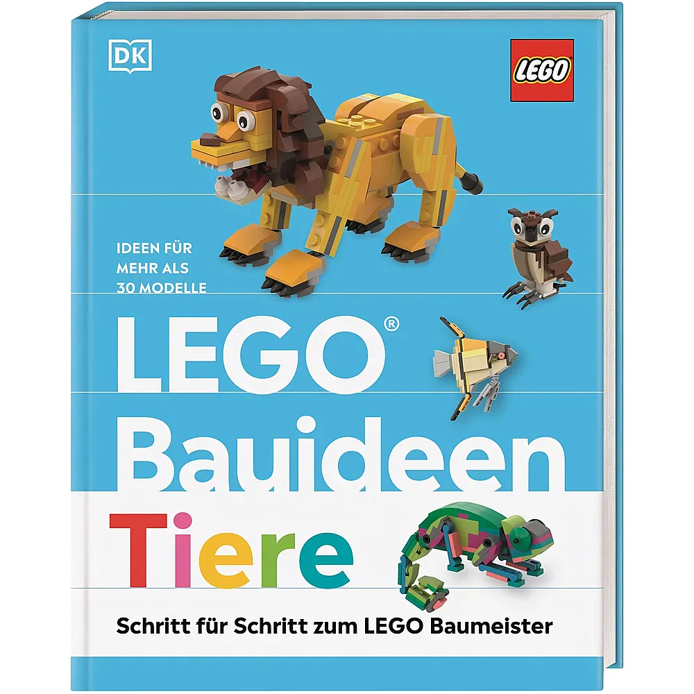 Dorling Kindersley LEGO Bauideen Tiere - Schritt f�r Schritt zum LEGO Baumeister - Buch