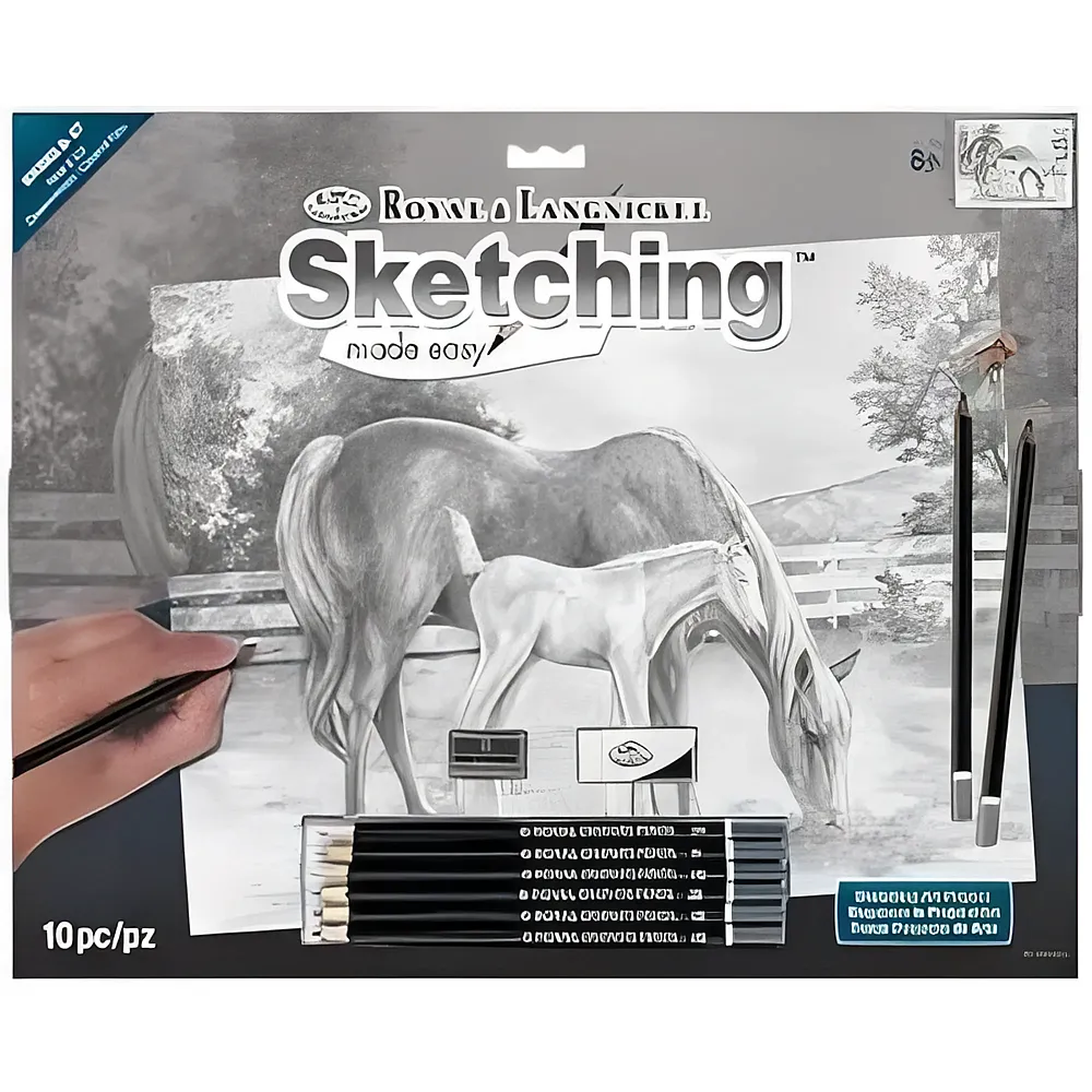 Royal & Langnickel R&l Sketching GM Chevaux AU Pre 32.4x40cm