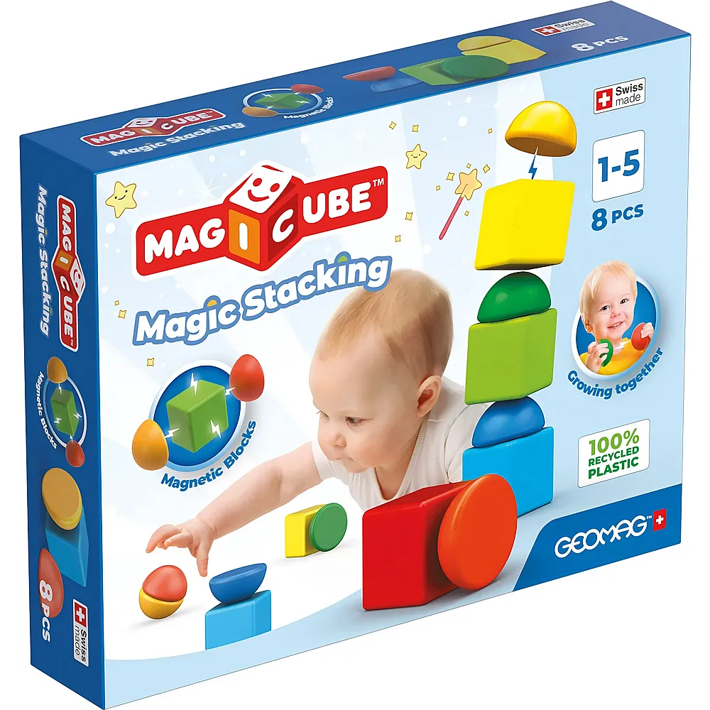 Geomag Magicube Blocks Stacking - 8 Teile