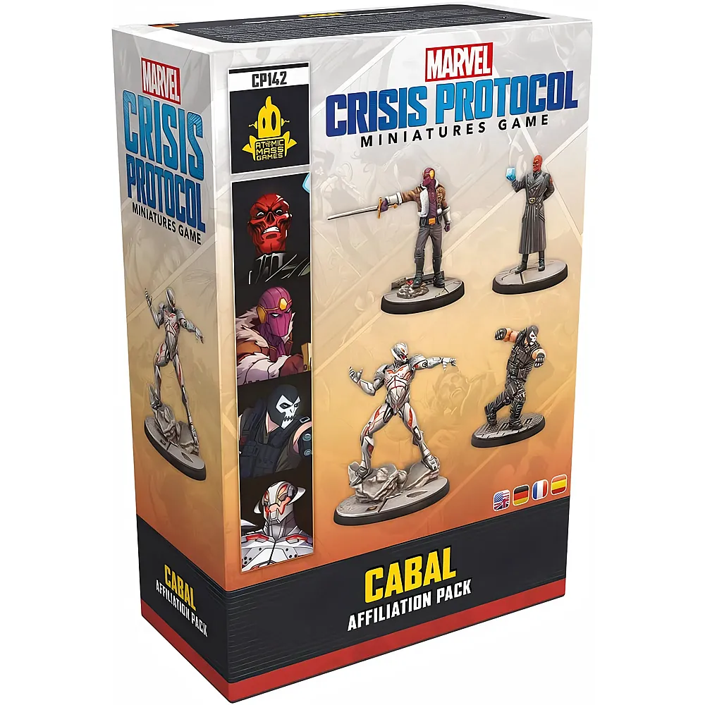 Atomic Mass Games Crisis Protocol  Cabal, Affiliation-Erweiterung - Mehrsprachig