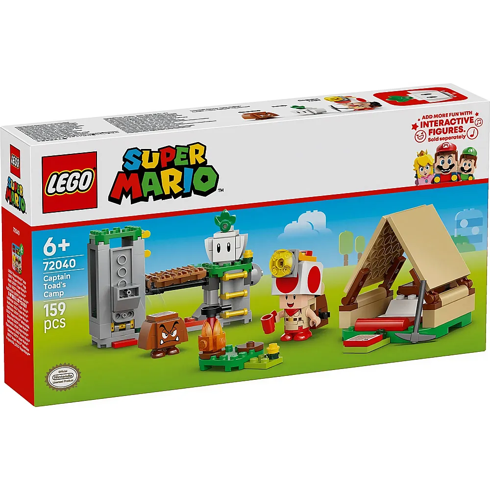 LEGO Super Mario Kapit�n Toad-Camp 72040