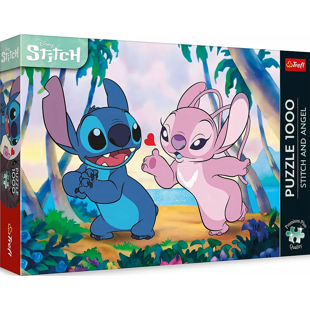 Trefl Puzzle Lilo & Stitch Stich & Engel - 1000 Teile