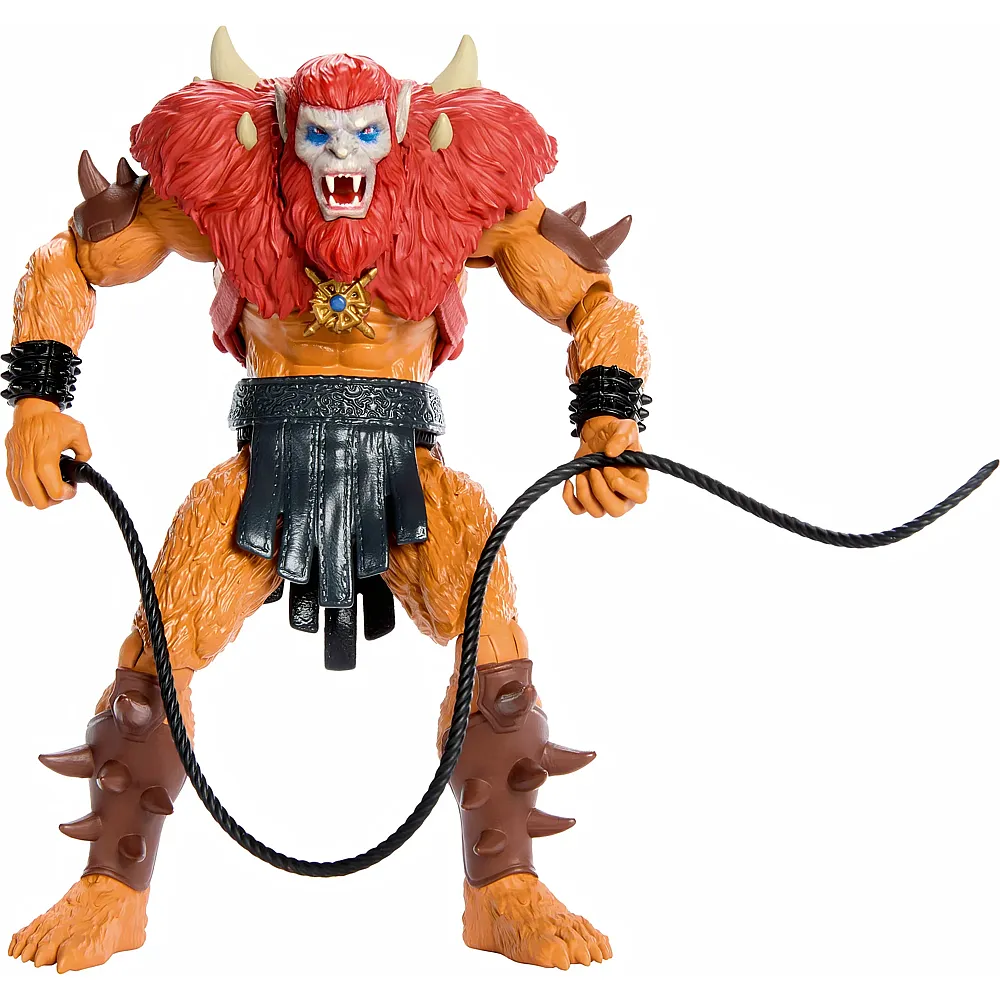Mattel MOTU Beast-Man Figur 14 cm, bewegliche Gelenke,
