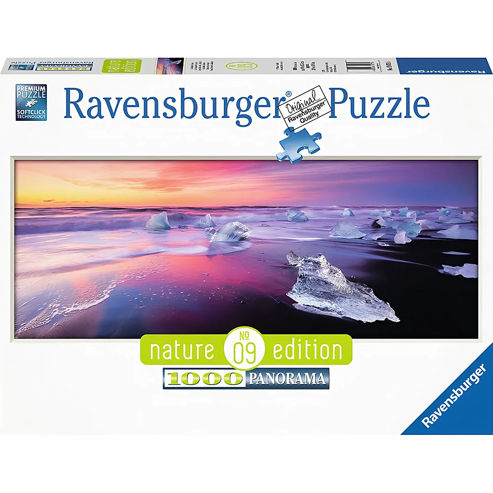Ravensburger Puzzle Nature Edition Jkulsrln, Island 1000Teile