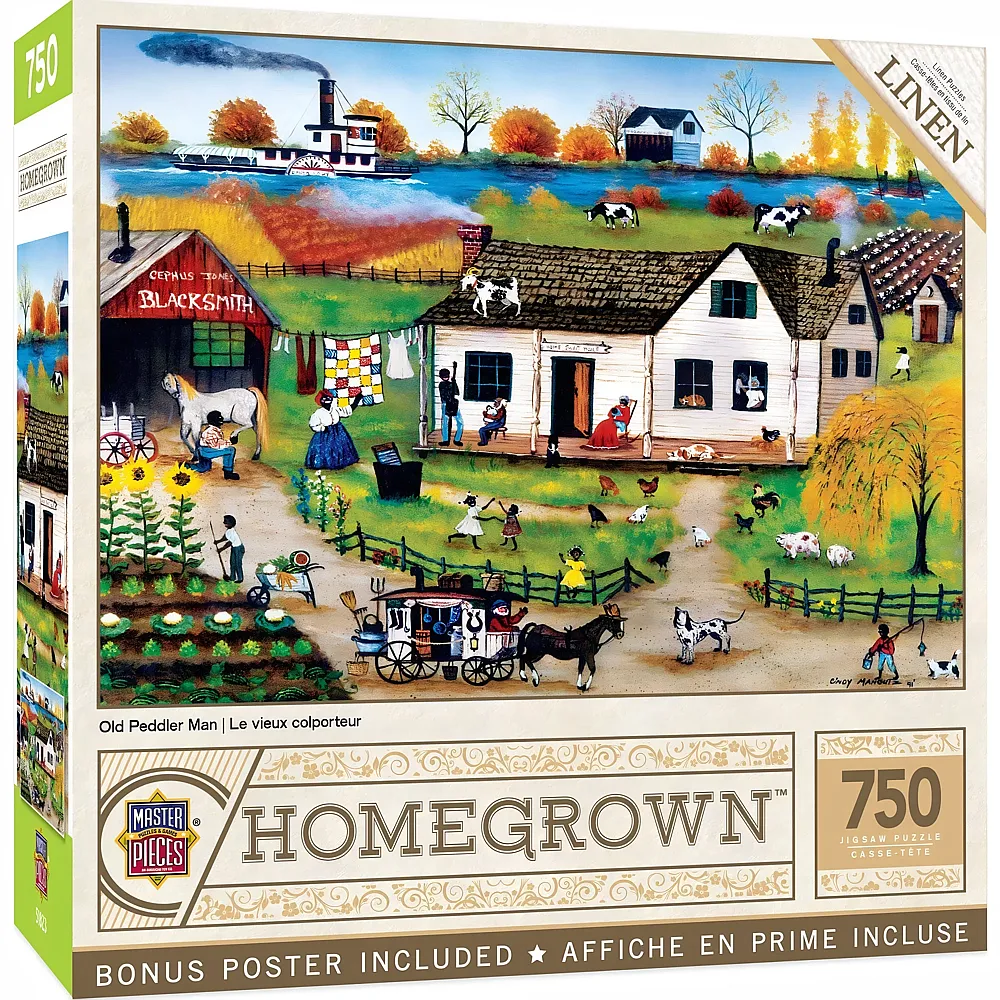 Master Pieces Puzzle Homegrown Aus eigenem Anbau 750Teile