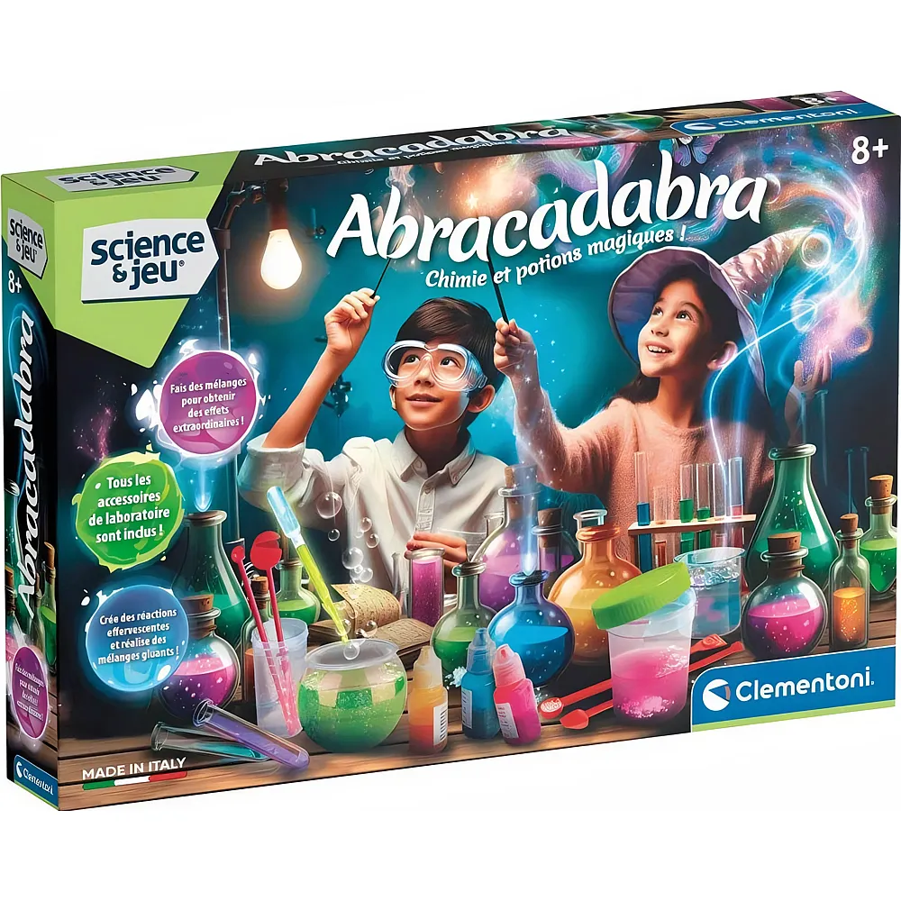 Clementoni science & jeu Abracadabra - Franais