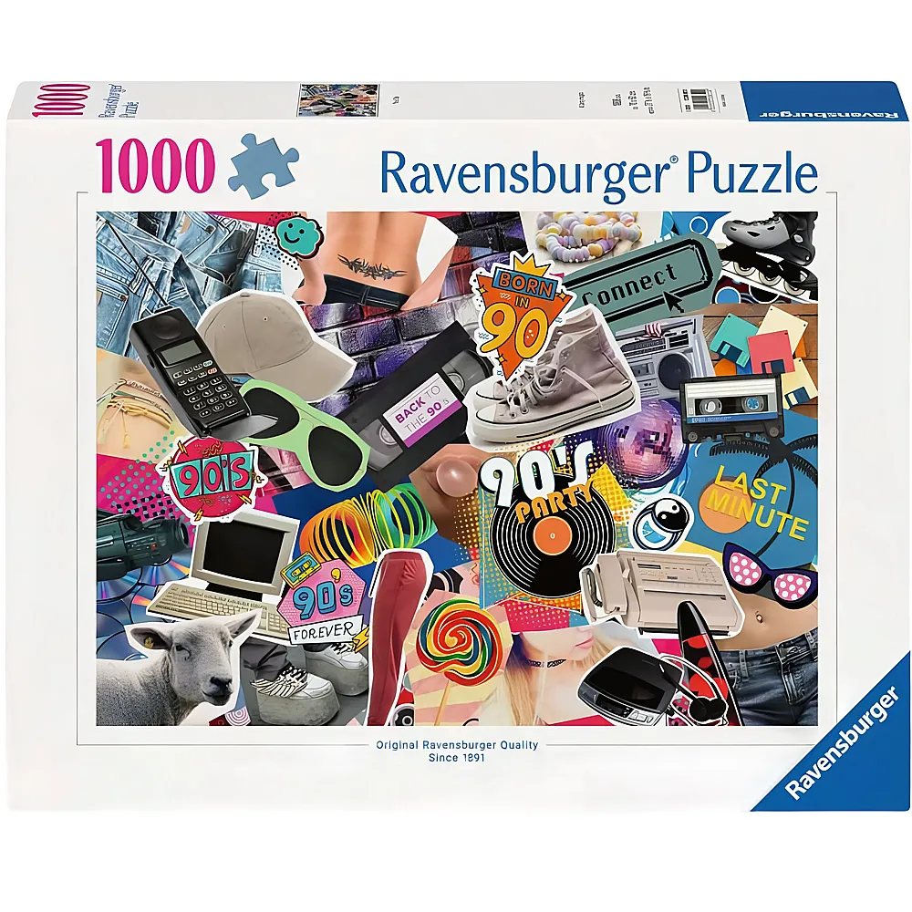 Ravensburger Puzzle Die 90er Jahre 1000Teile