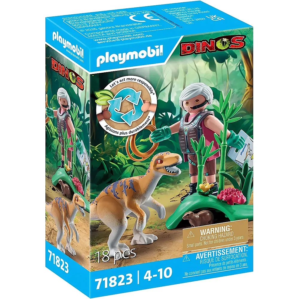 PLAYMOBIL Dinos Velociraptor 71823