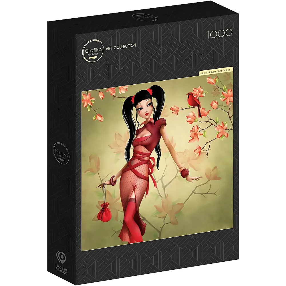 Grafika Puzzle Art Collection Misstigri Miss Little Bird 1000Teile