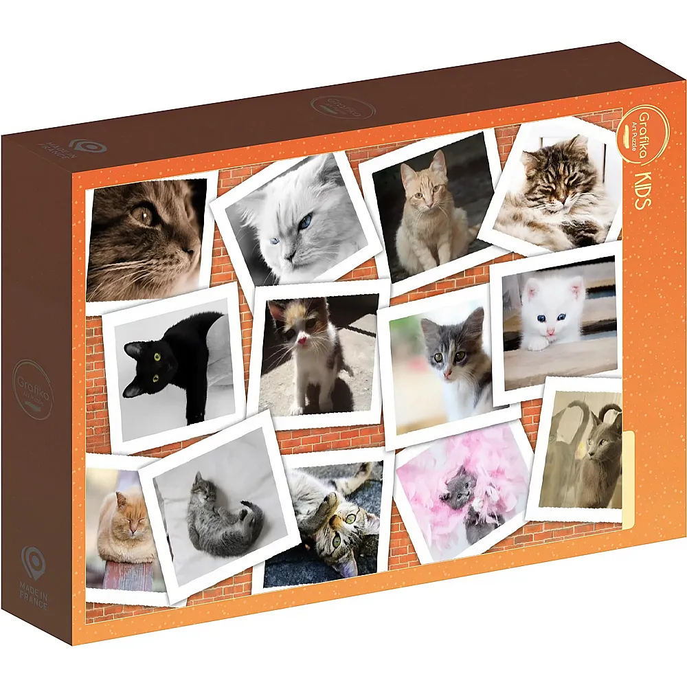 Grafika Puzzle Art Collection Grafika Kids Collage - Chats - 300 Teile