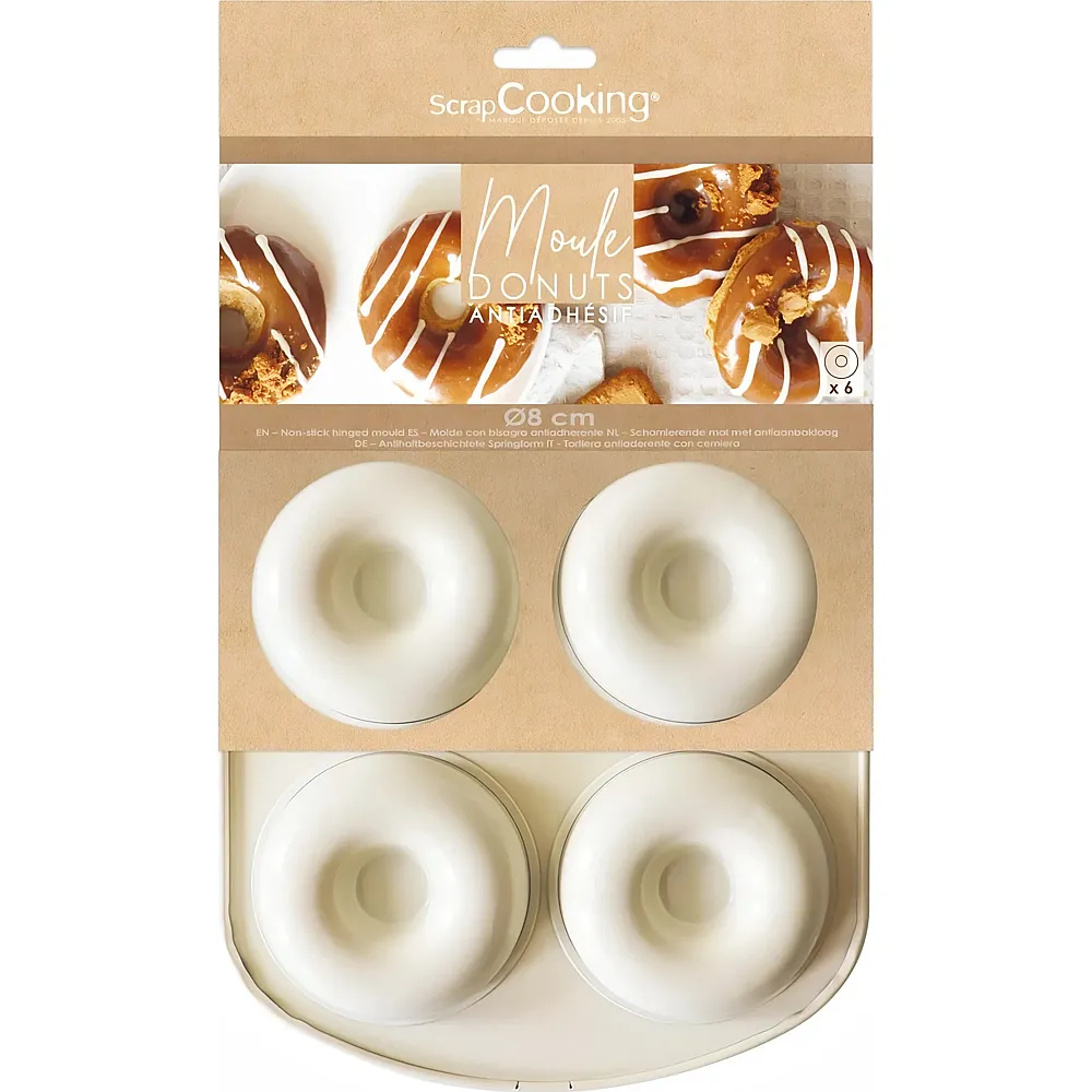 ScrapCooking Donutform antihaftbeschichtet