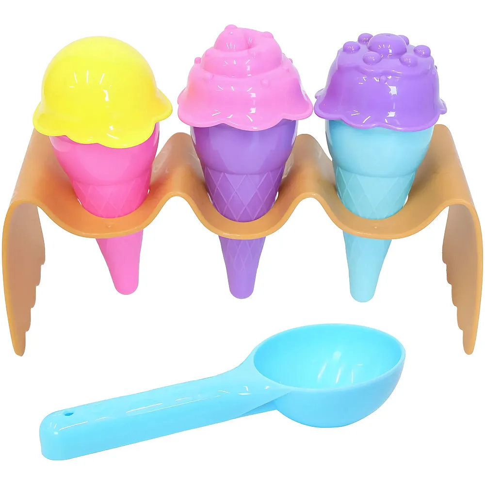 Outdoor Active Eiscreme-Set - 8 Teile - Sandkasten