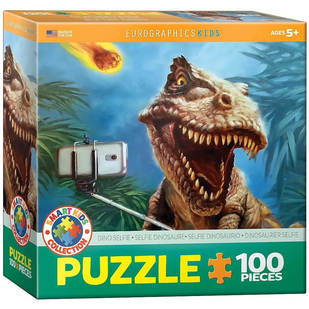 Eurographics Puzzle Dino Selfie - 100 Teile