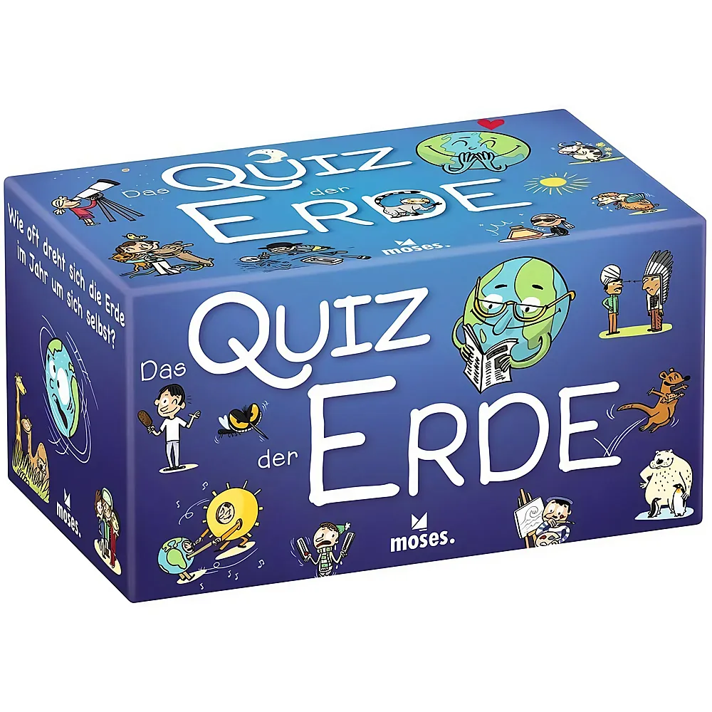 Moses Das Quiz der Erde | Wissenspiele