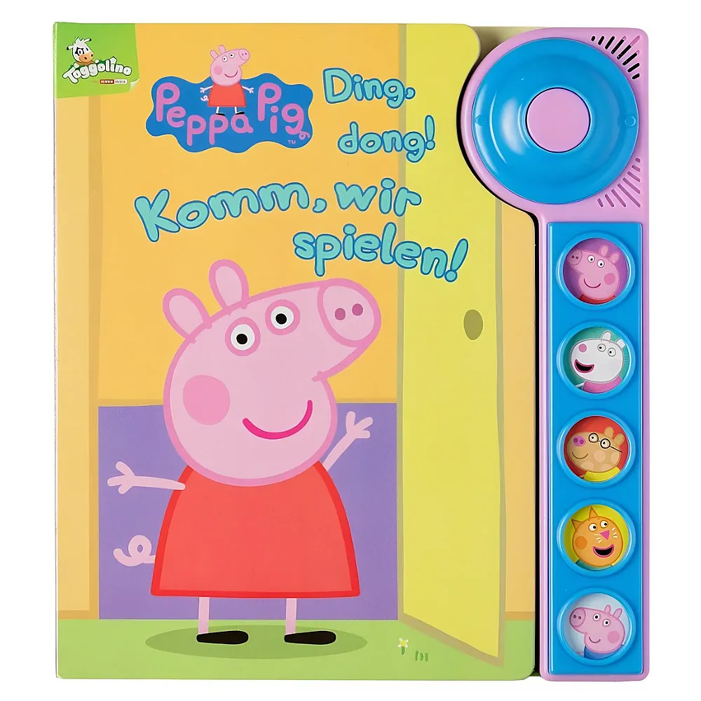 Phoenix Peppa Pig Soundbuch Ding, dong Komm, wir spielen