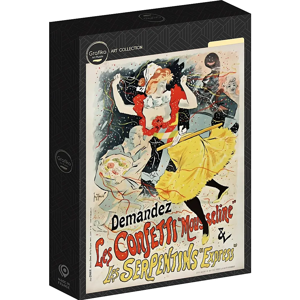 Grafika Puzzle Art Collection Georges Meunier Confettis et Serpentins, 1894 500Teile