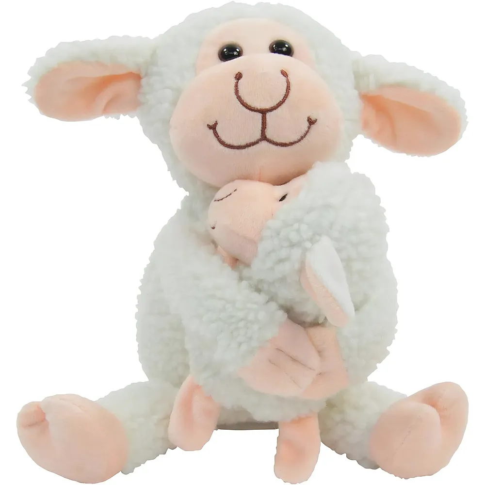 K�gler Labertier Schaf Bonnie und Baby Fina mit Wiedergabefunktion - 23 cm