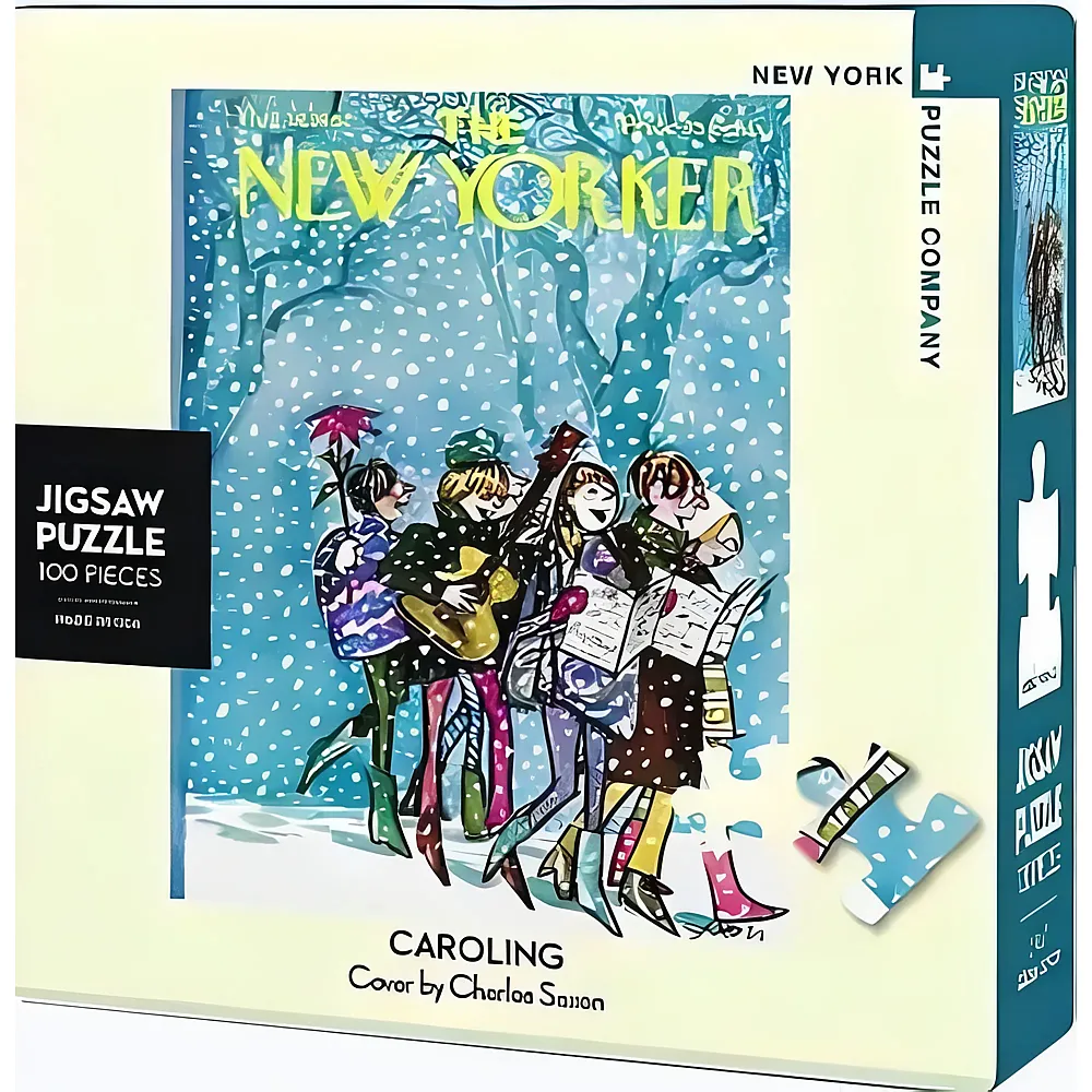 New York Puzzle Company Caroling Mini 100Teile