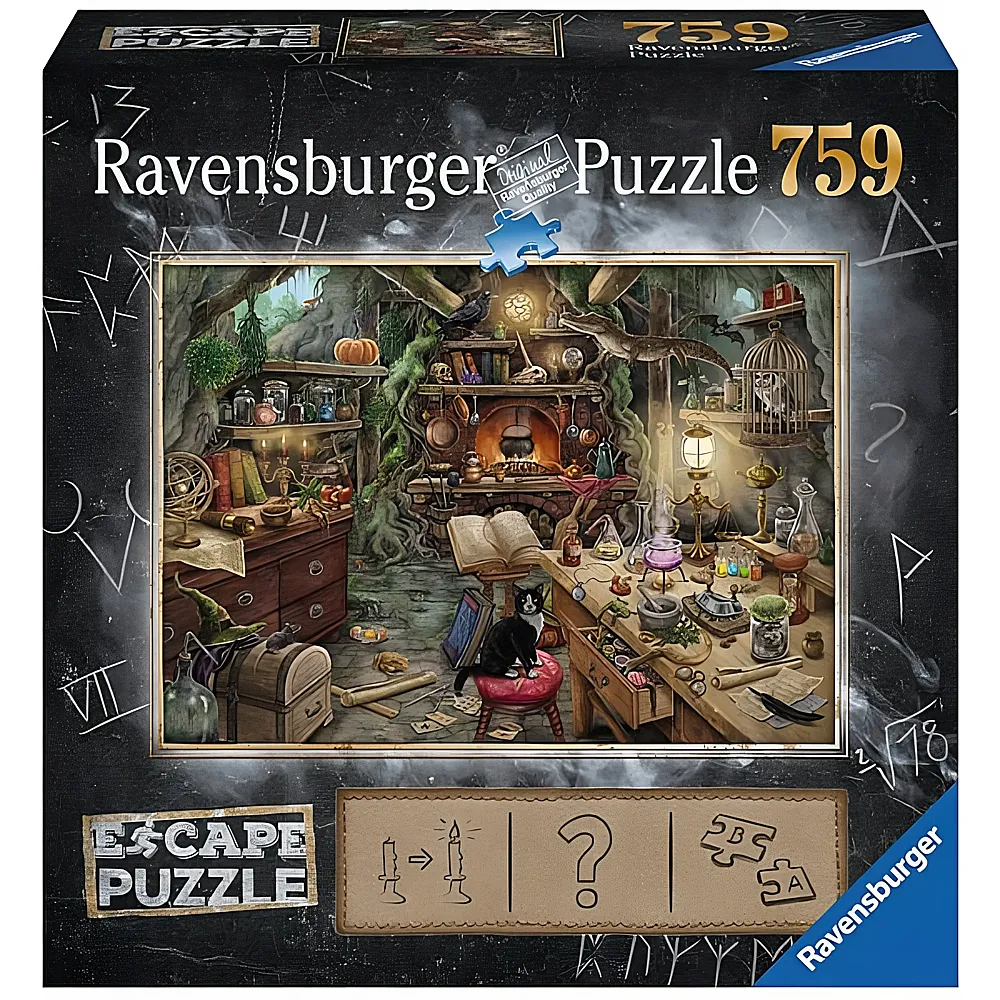 Ravensburger Puzzle Escape Hexenkche 759Teile