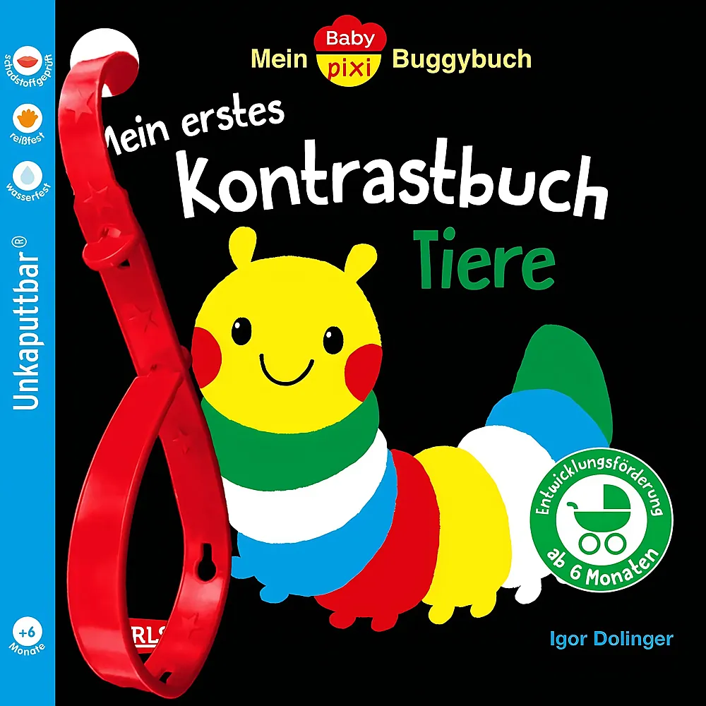 Carlsen Baby Pixi 163 Buggybuch Kontraste Tiere