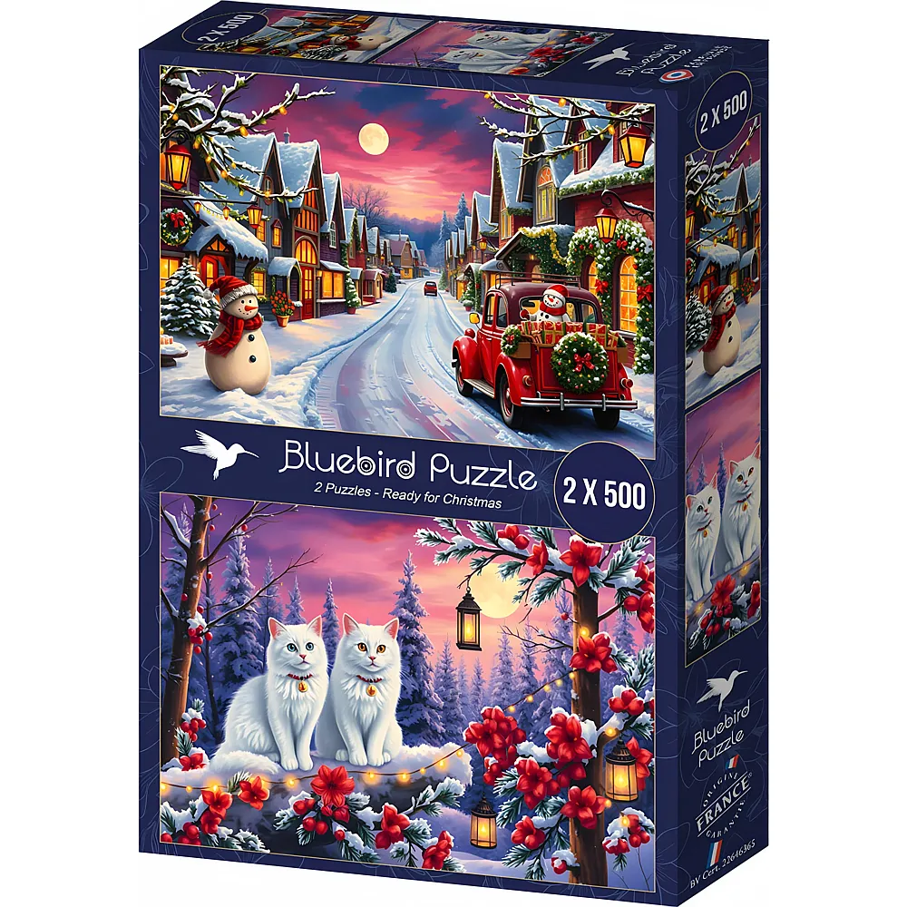 Bluebird Puzzle Christmas is Coming 500Teile