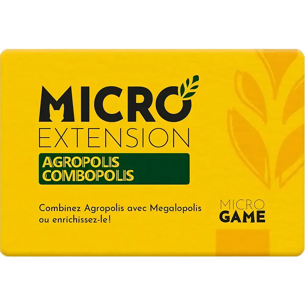 Matagot Agropolis + Combopolis Extension - Mini Game FR