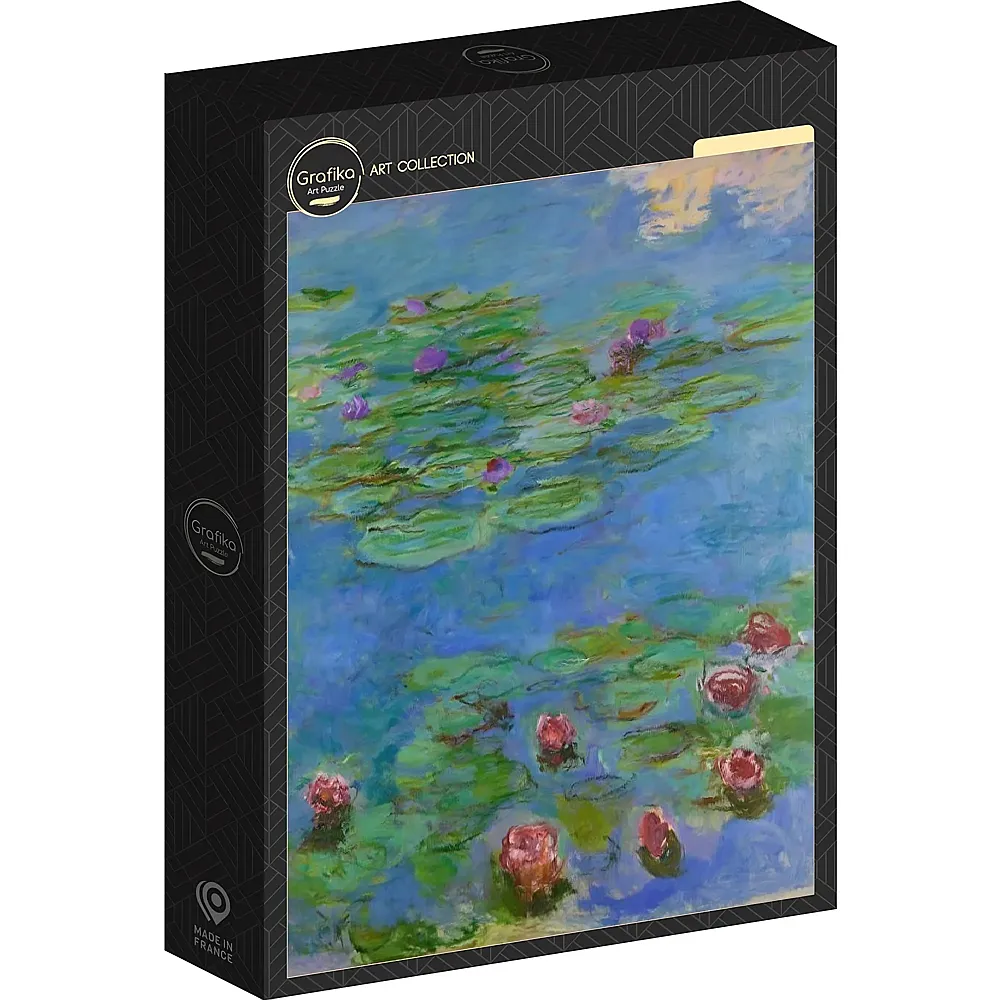 Grafika Puzzle Art Collection Claude Monet Water Lilies detail, 1914-1917 - 1000 Teile