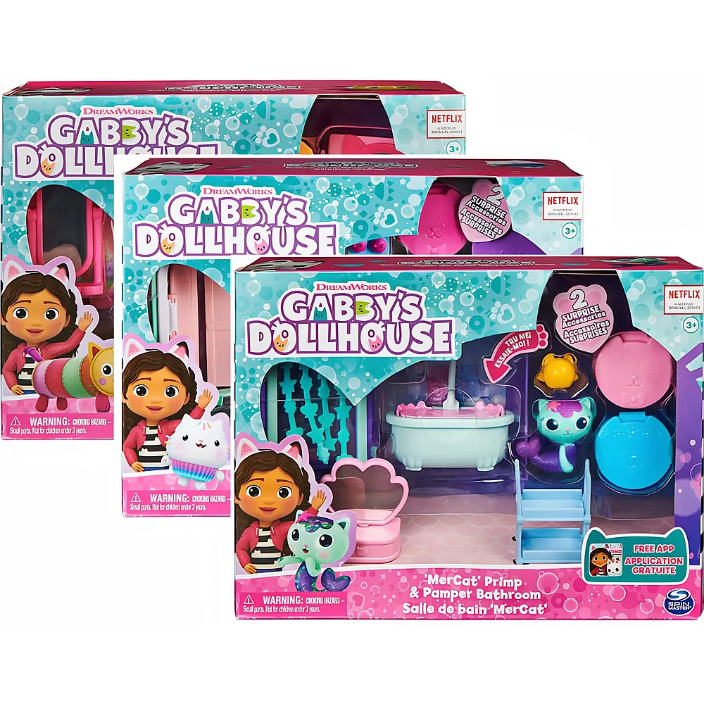 Spin Master Gabby's Dollhouse Deluxe Room