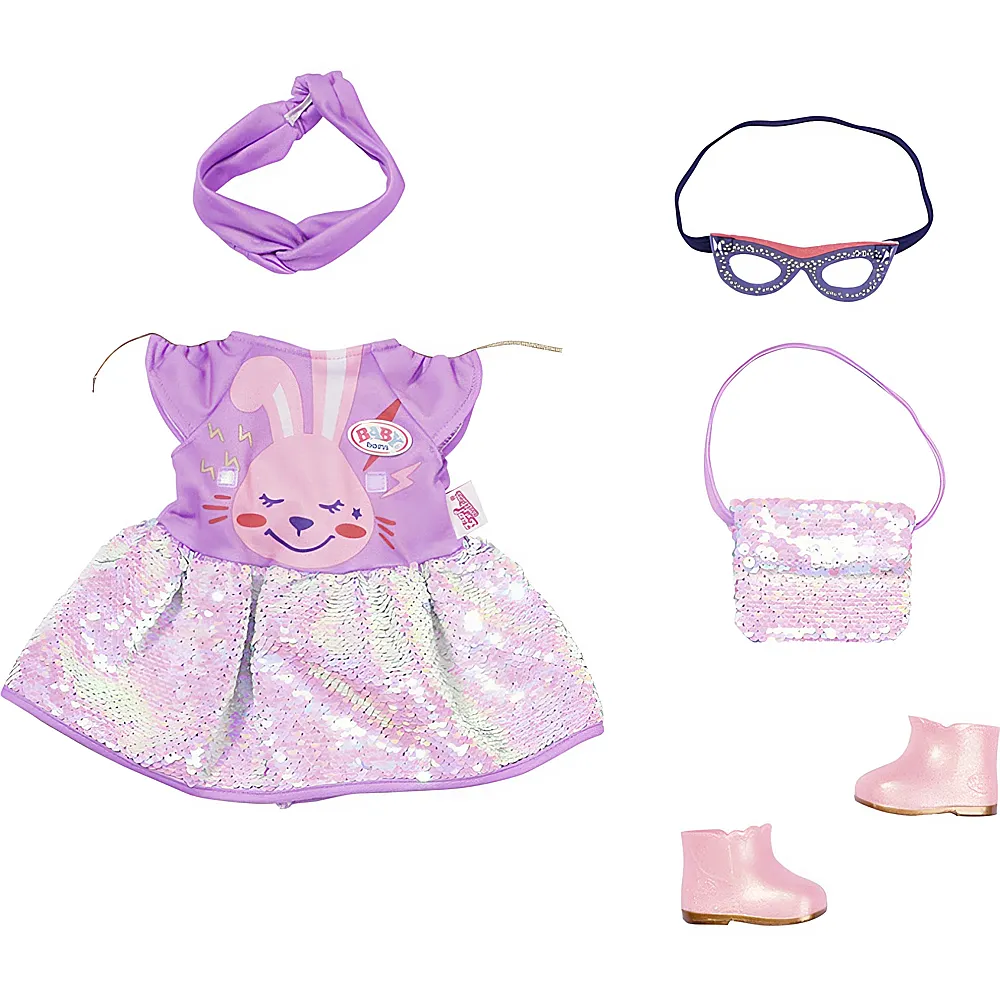 Zapf Creation Baby Born Deluxe Happy Birthday Outfit - 43 cm