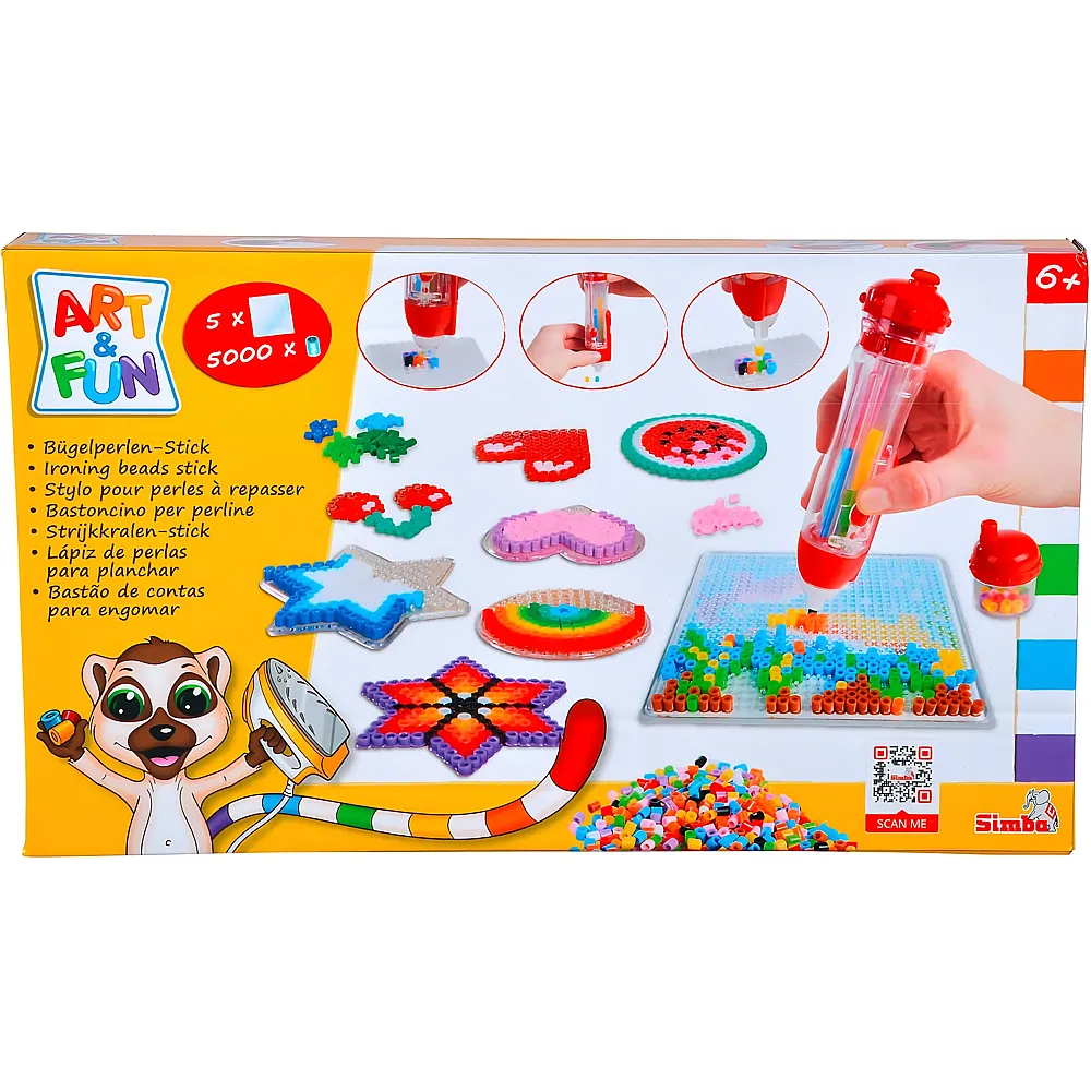 Simba Art & Fun B�gelperlenstick mit 5000 Perlen