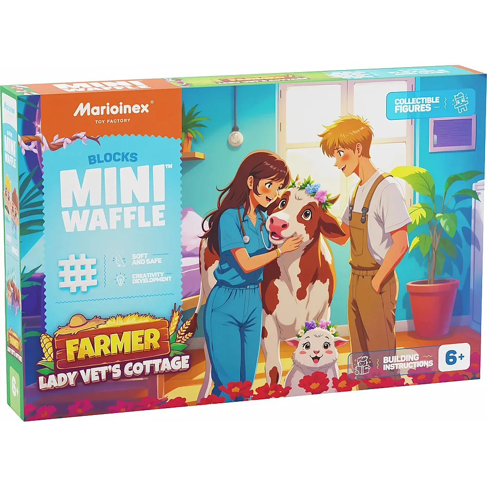 Marioinex Mini Waffle Das Haus der Tier�rztin 100Teile
