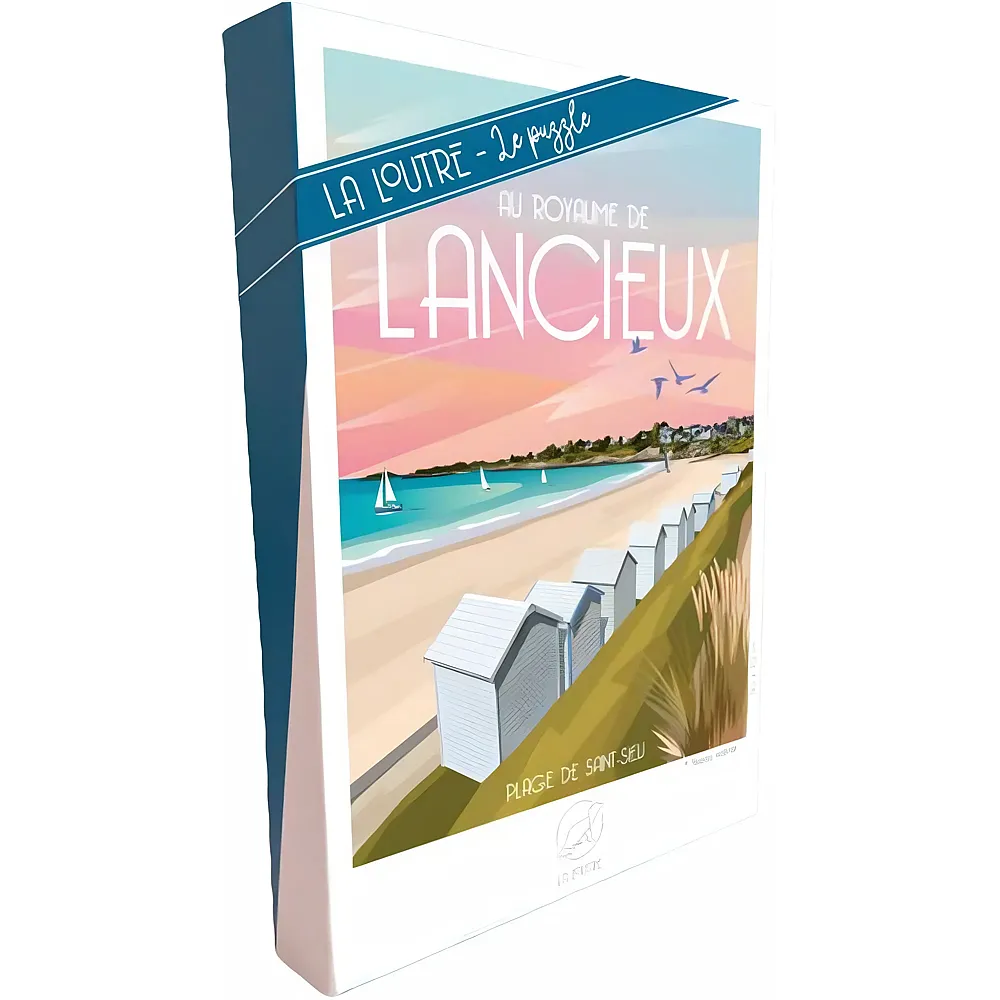 La Loutre Puzzle Au Royaume de Lancieux, Plage de Saint-Sieu - 1000 Teile
